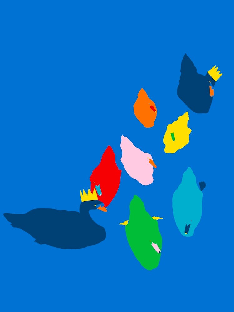 A Family Of Swans