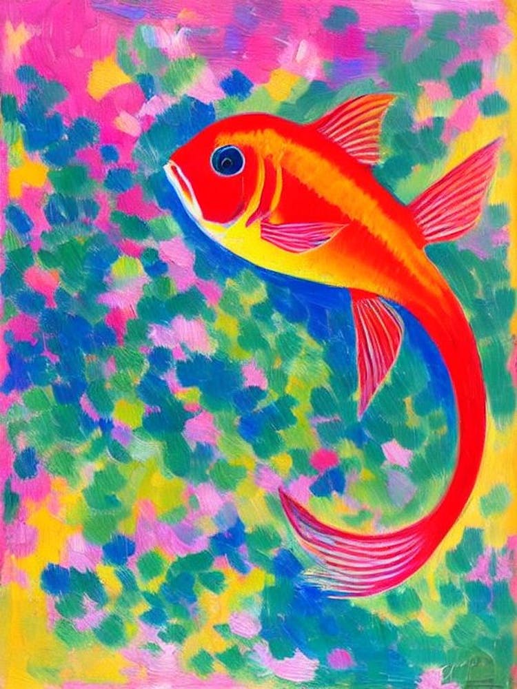 Tang Fish Matisse Inspired
