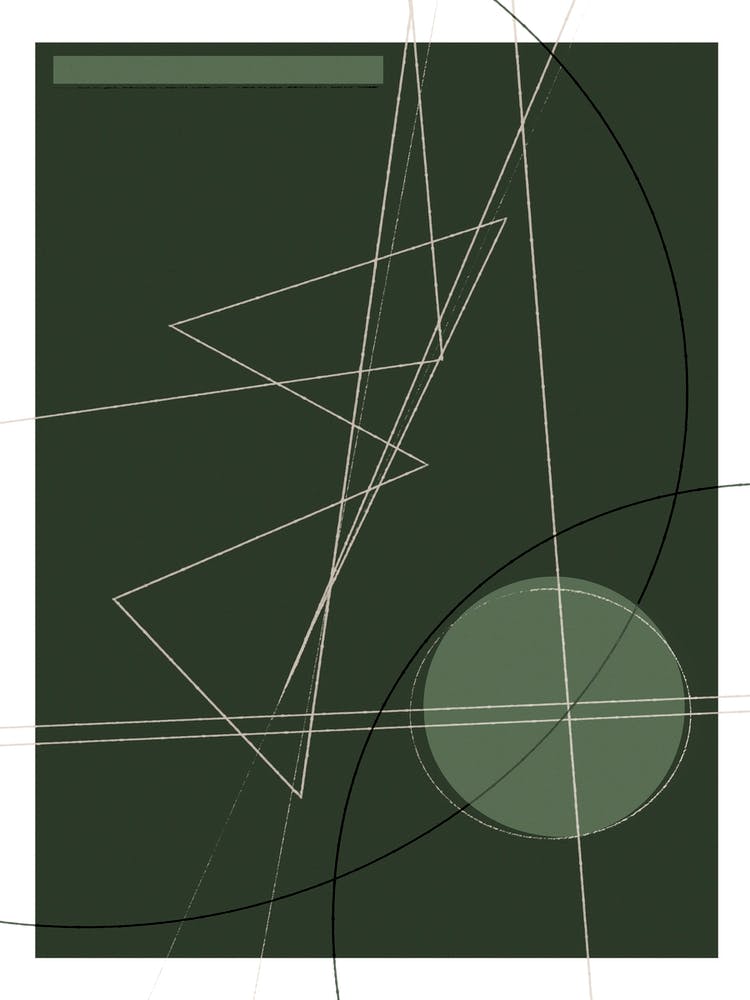 Angular Lines No 18
