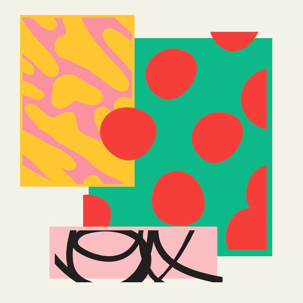 Bold Colourful Abstract 6