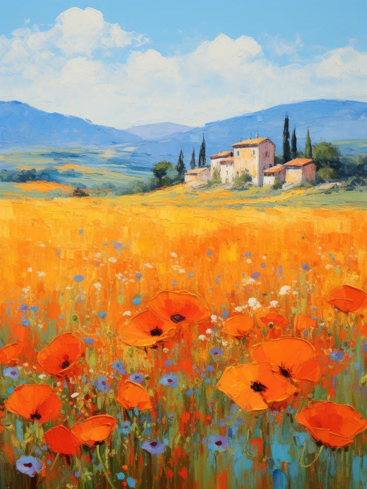 Tuscan Poppies 3