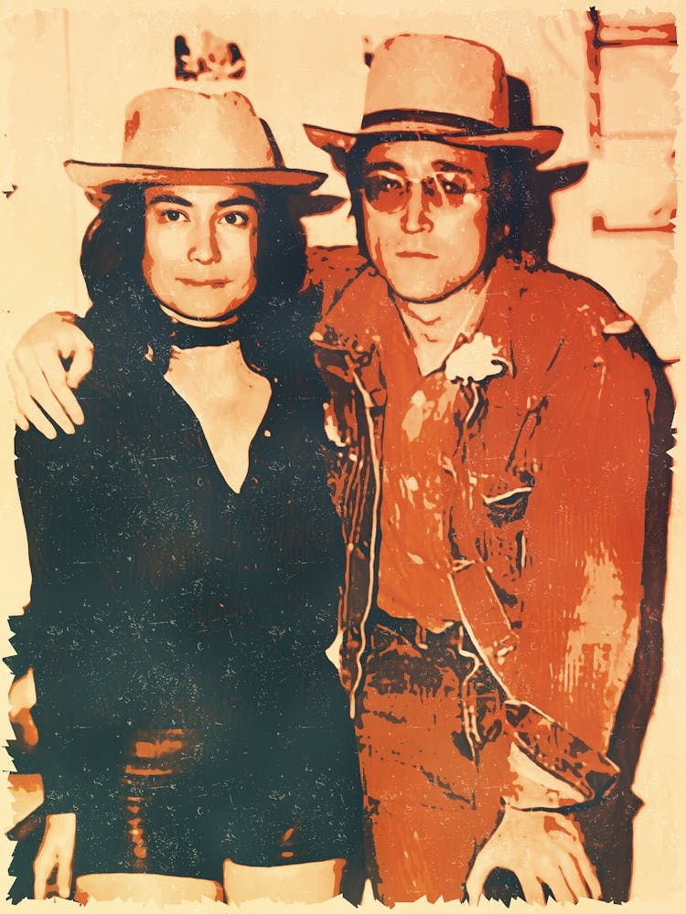 John Lennon und Yoko