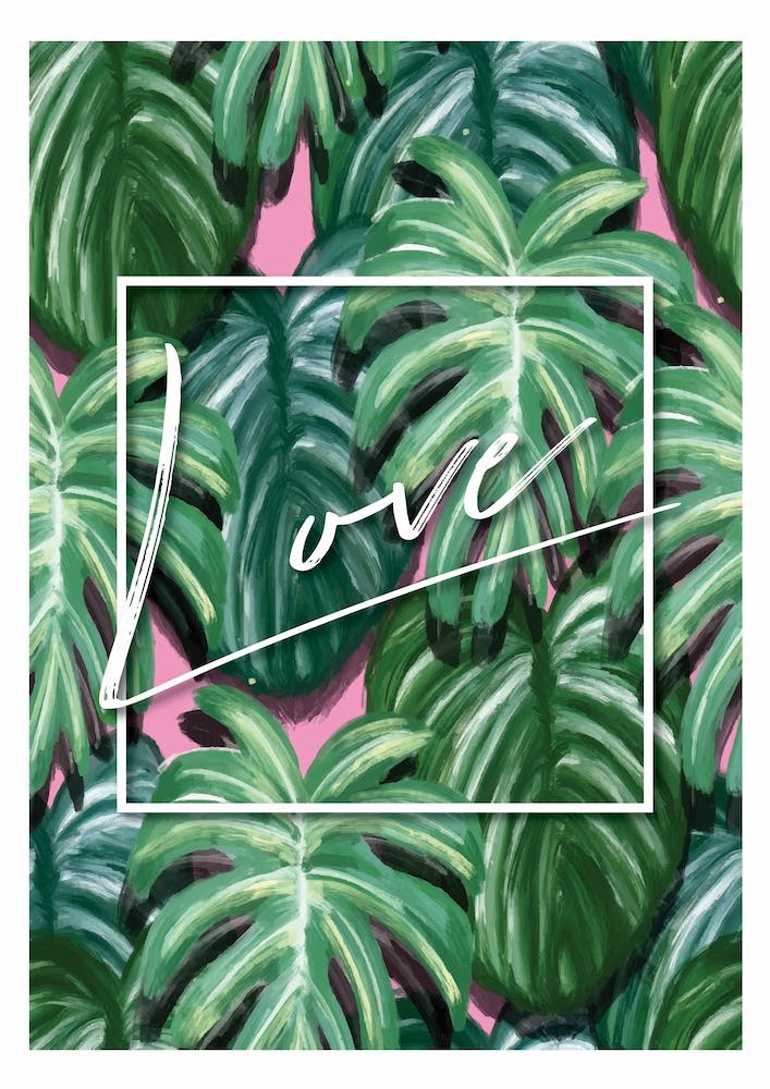Amour Funky Vert Tropical