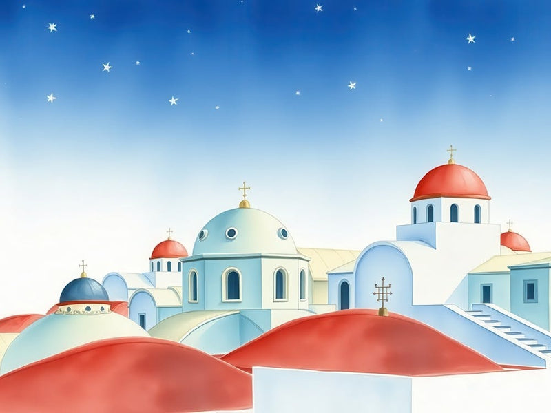 Greece At Night 3
