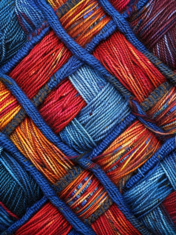 Close Up Of Yarn
