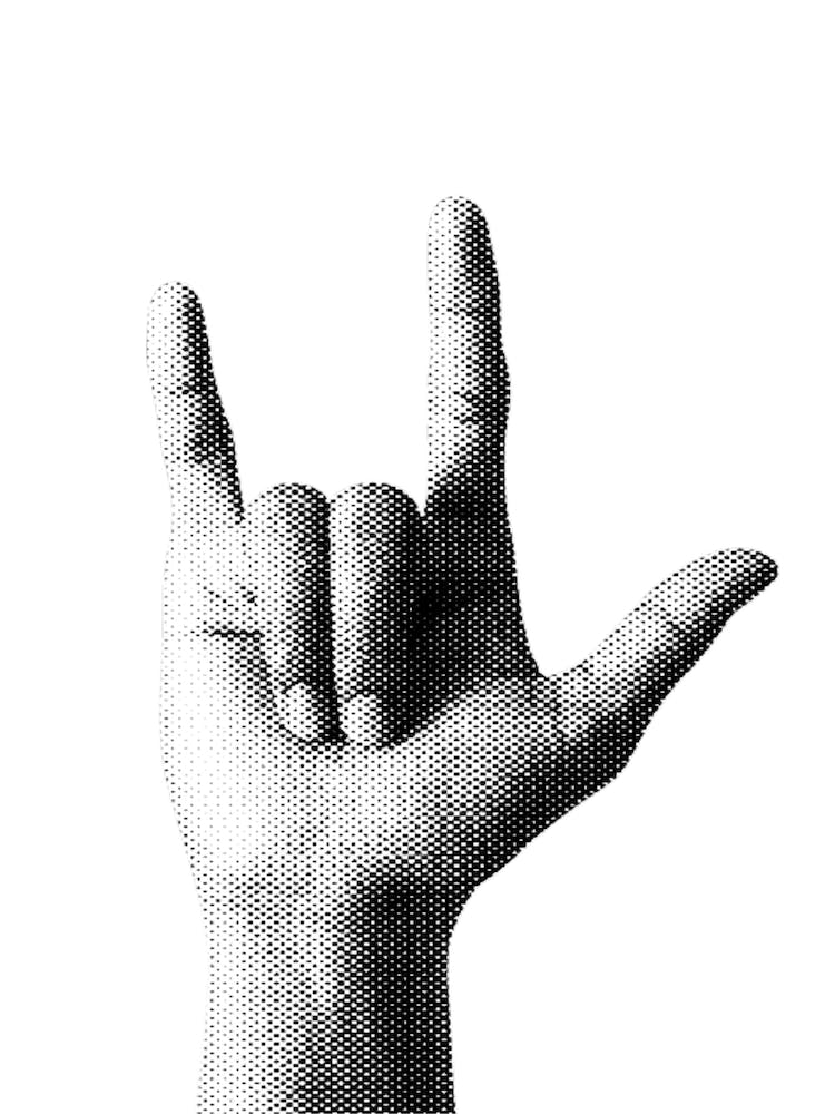 Rock Hand Sign