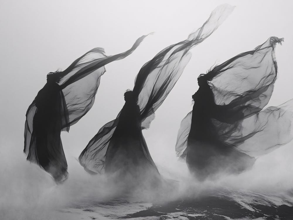 Black And White Painting 5