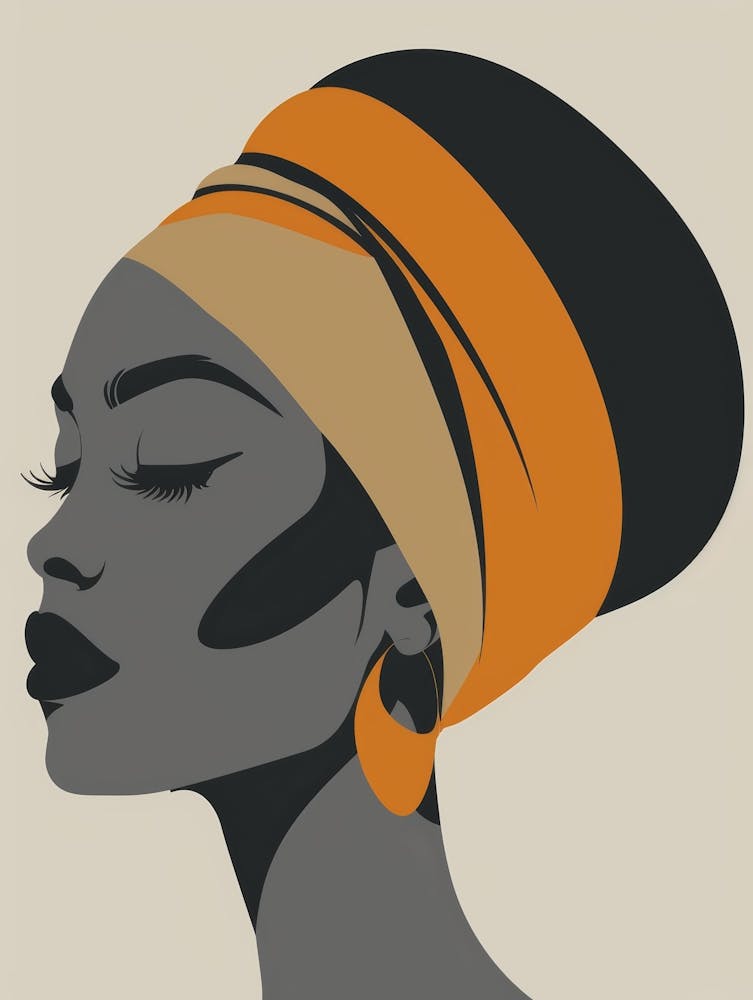 Porträt einer afrikanischen Frau 61