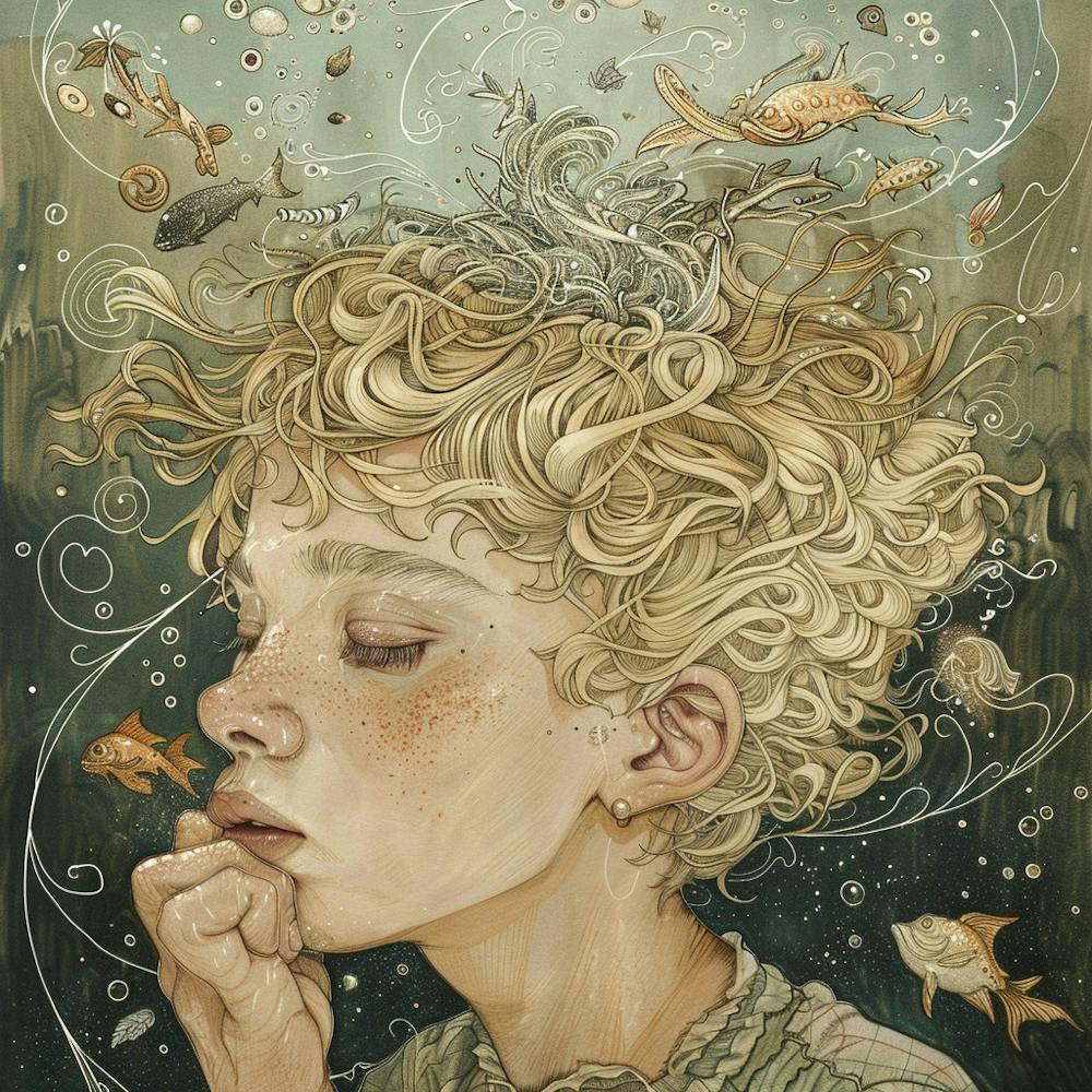 Girl Under The Sea