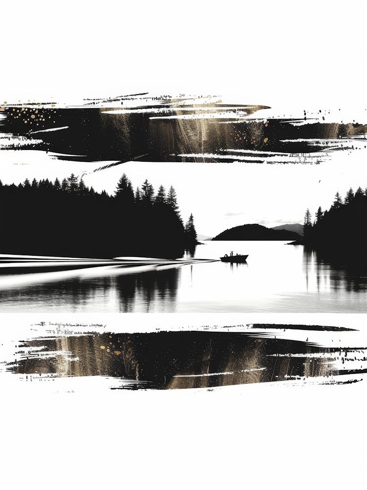 Black And White Painting 9