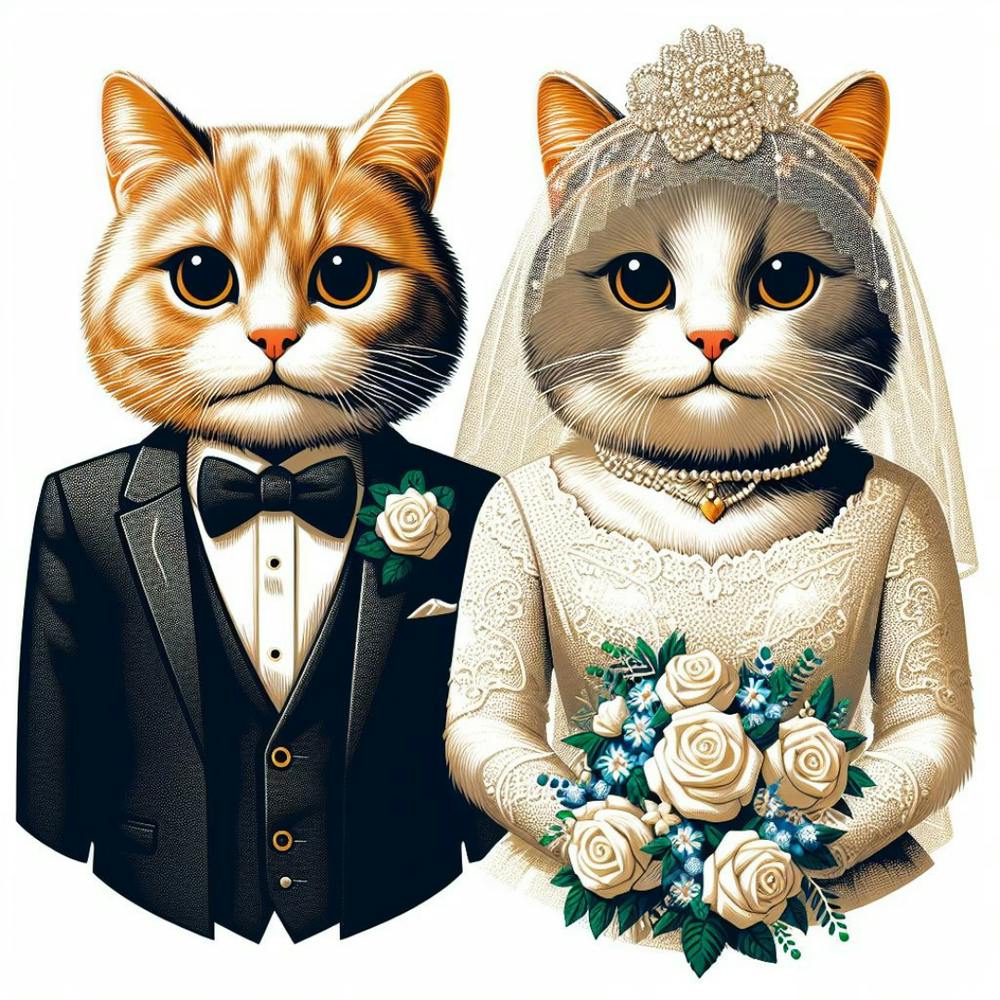 Wedding Cats V2