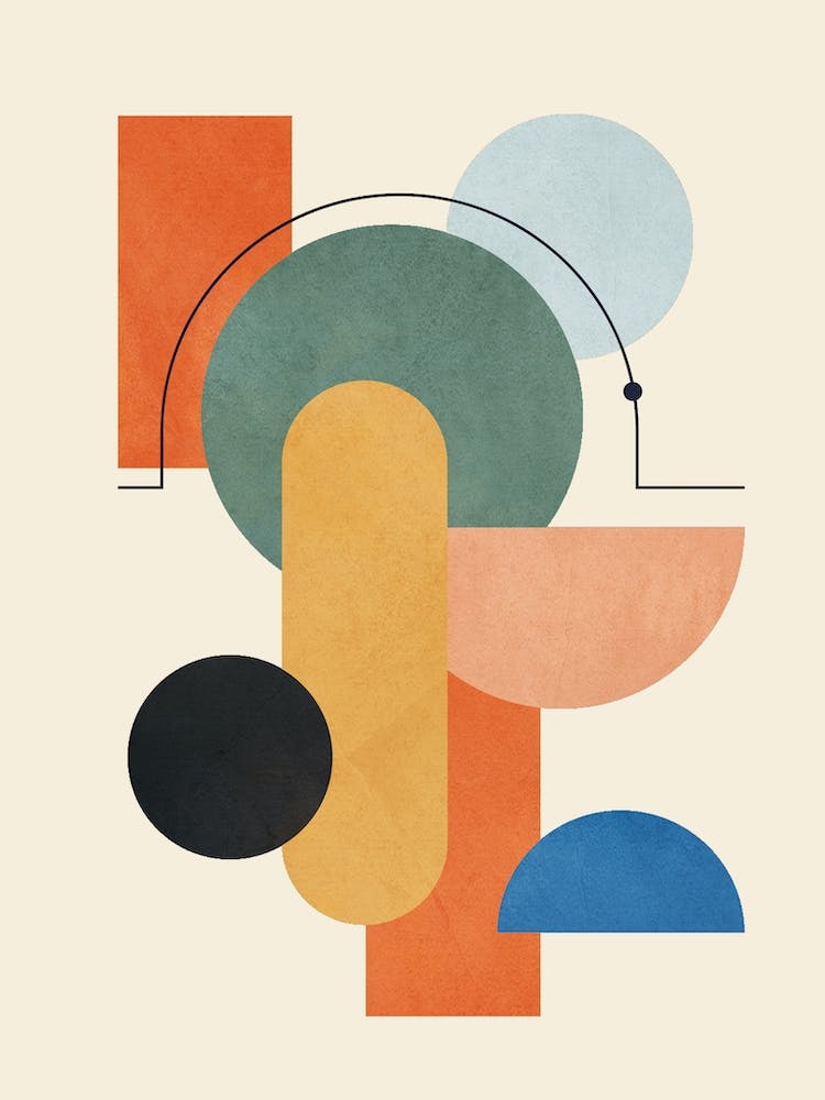 Geometric Color Play 01