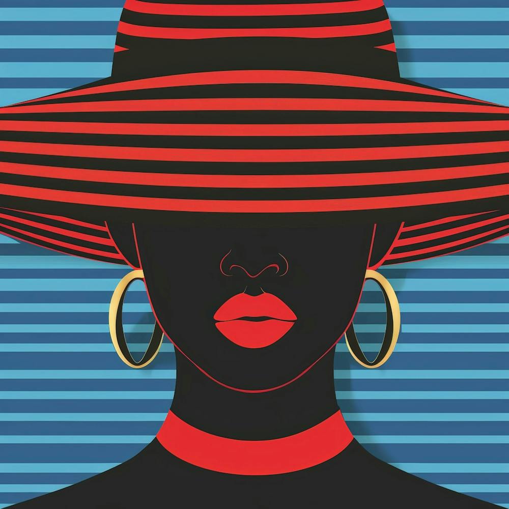 Woman In A Hat 63