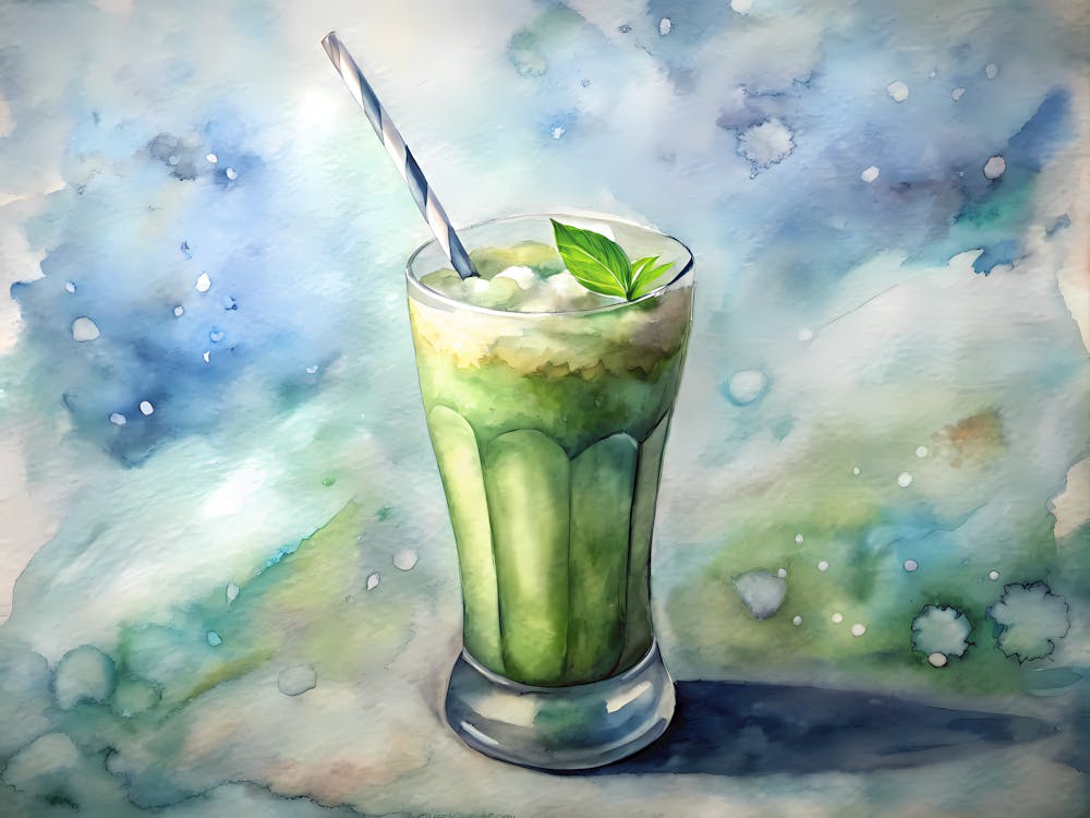 Matcha Smoothie Japan