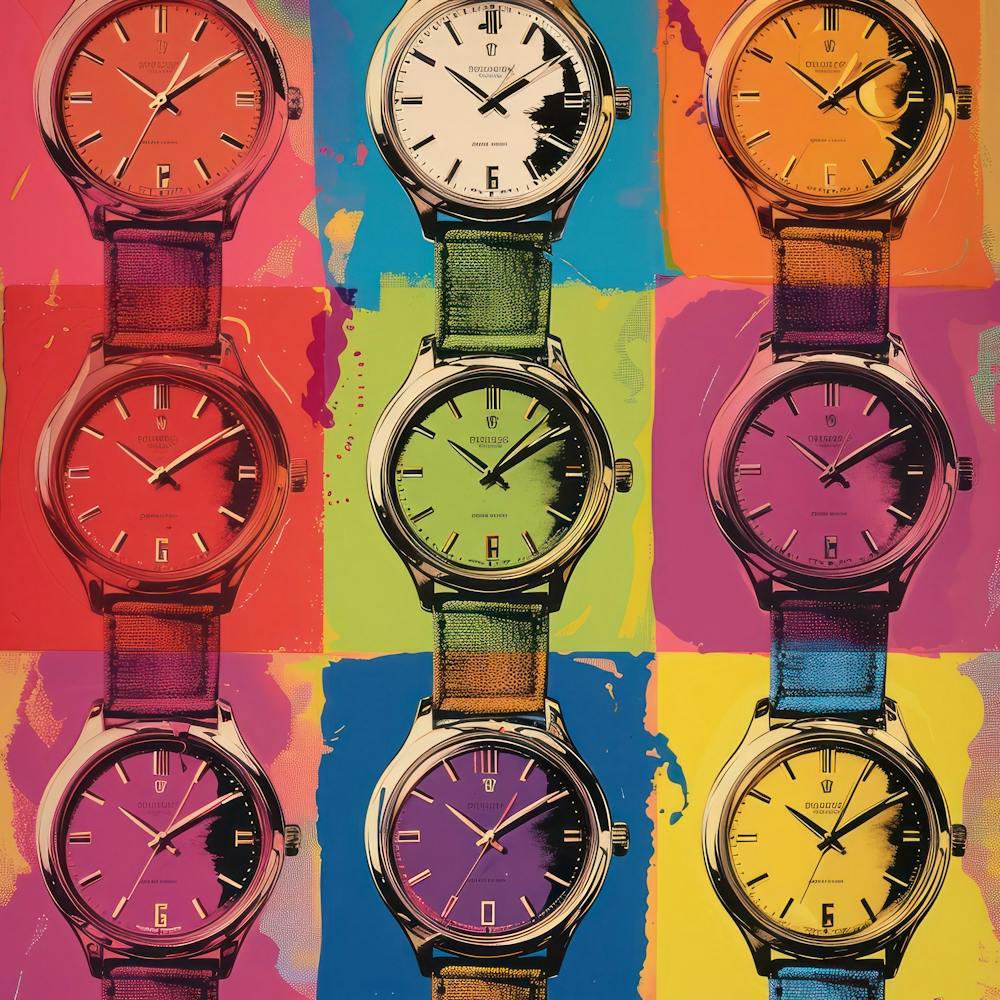 Watches Pop Art 1