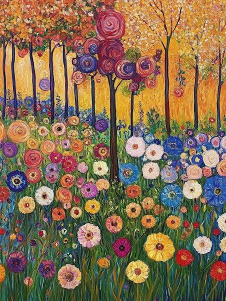Flower Garden 8 Art Print by si9nzation – Fy!
