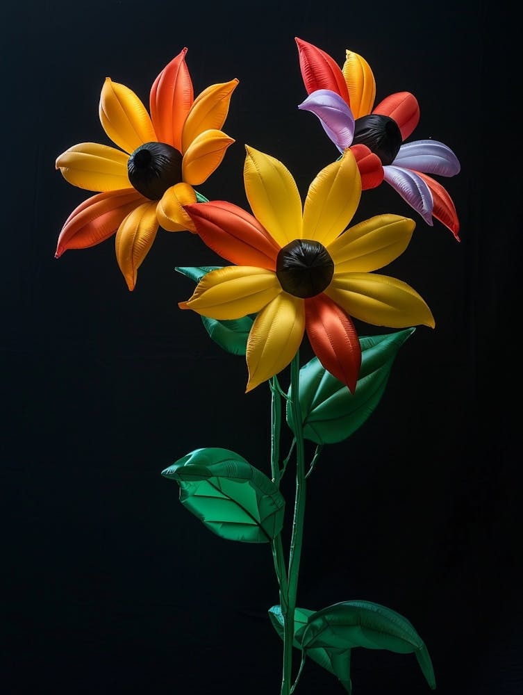 Bright Inflatable Flowers Black Eyed Susan 2