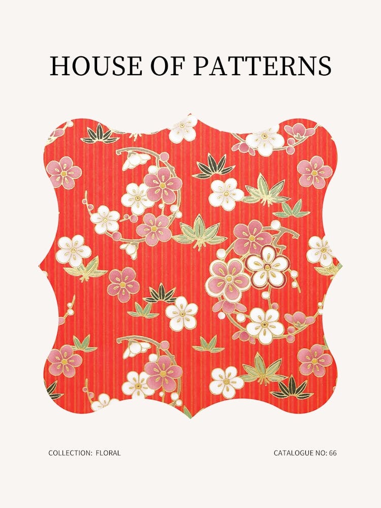 Floral Pattern Poster 66