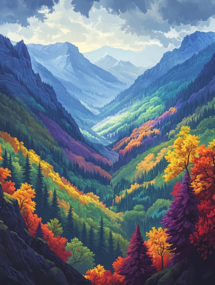 Autumn In The Mountains 5