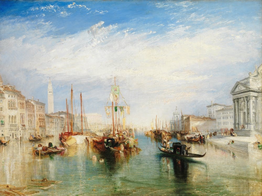 Venedig, Von der Veranda der Madonna Della Salute, Jmw Turner