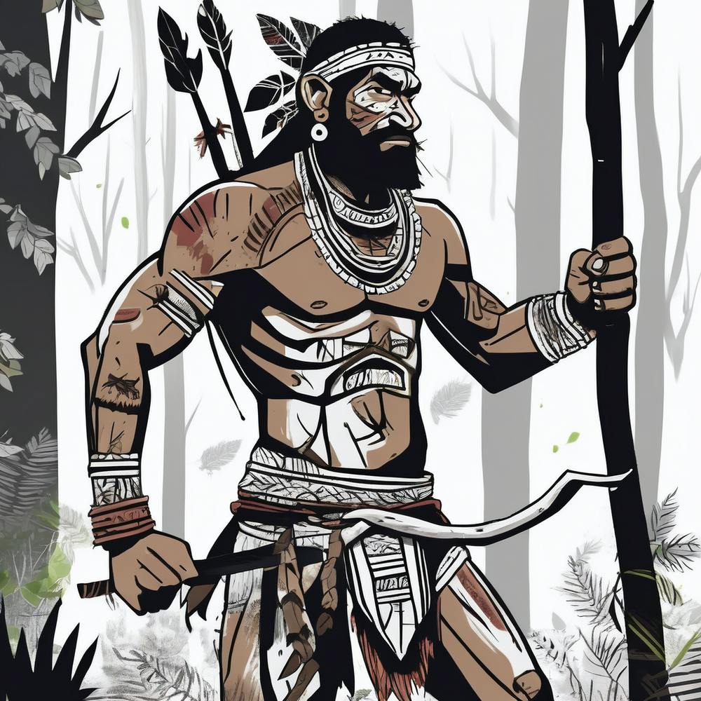 A tribal man