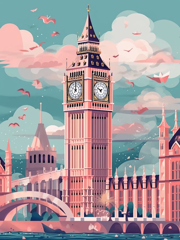 Big Ben, London, Uk