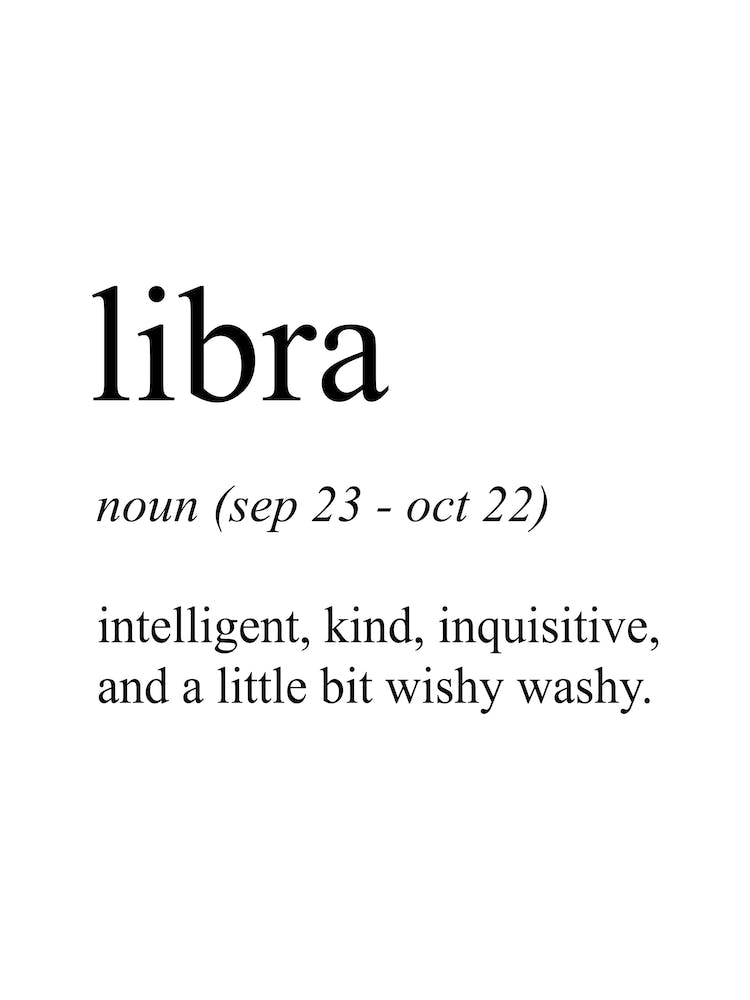 Libra Star Sign Definition Meaning