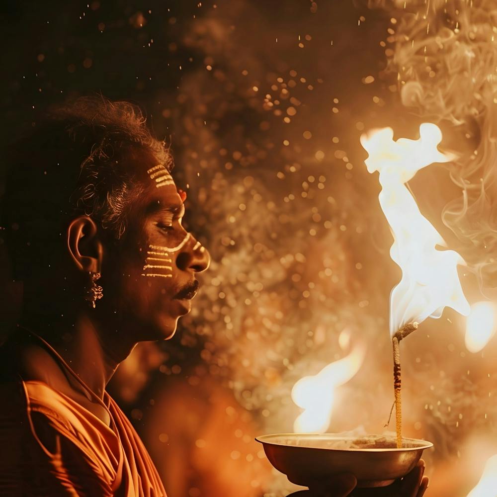 Man With Fire