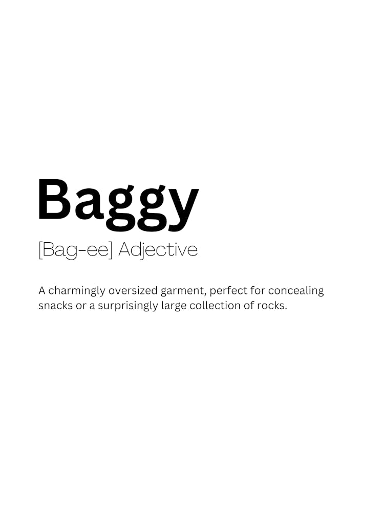 Baggy - Définition et Sens