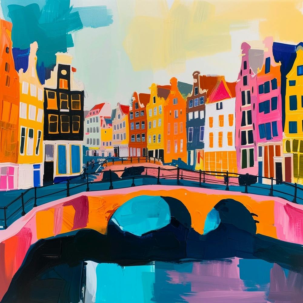 Abstract Travel Collection Amsterdam Netherlands 7