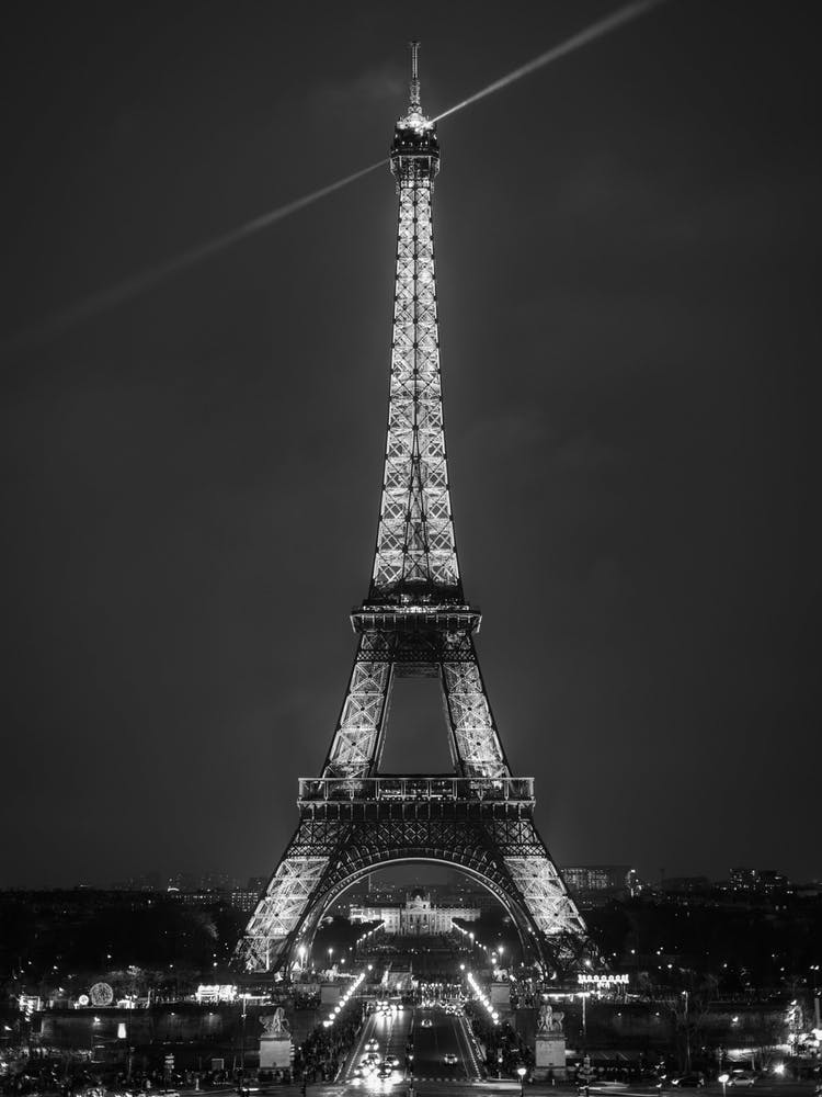 La Tour Eiffel 1 B&W