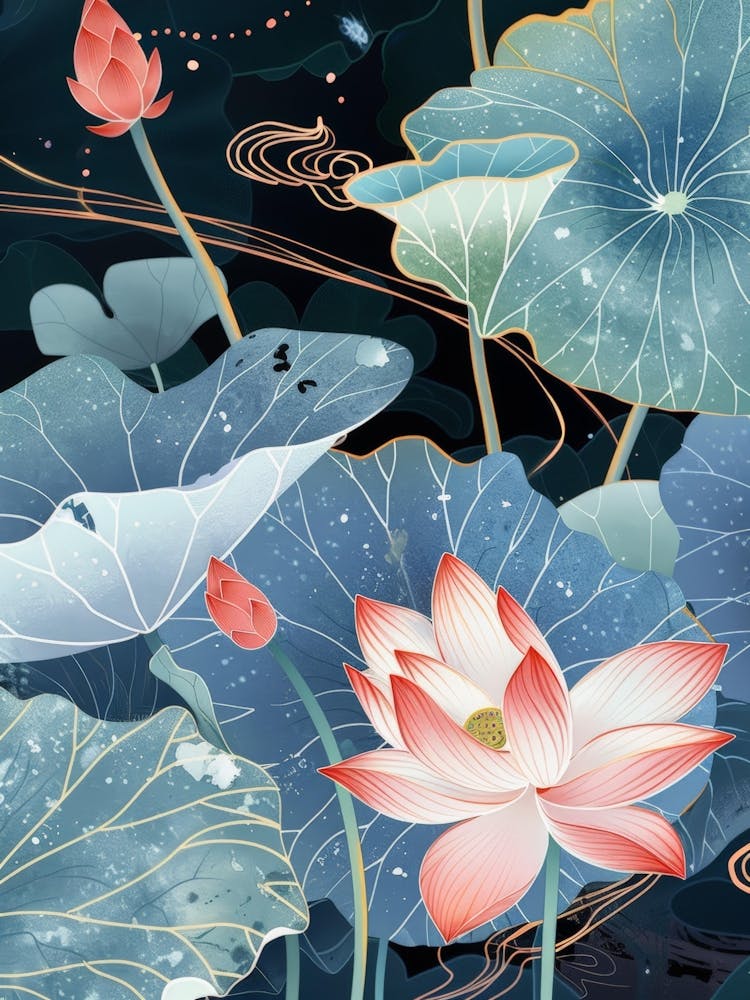 Lotus Flower Background