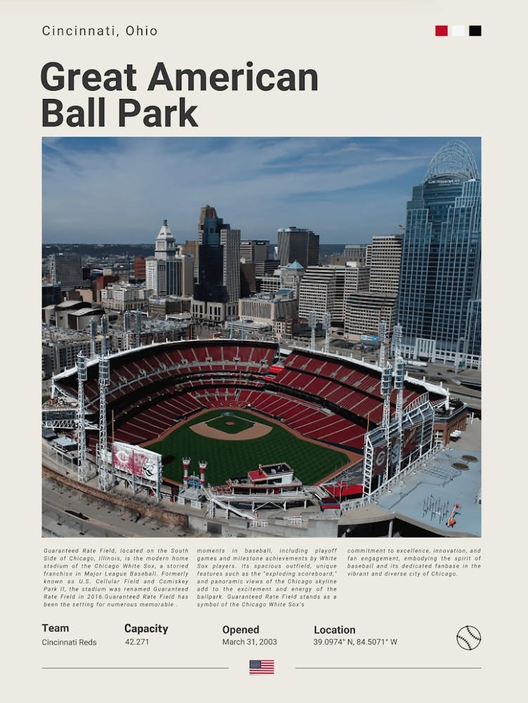 Baseball - Cincinnati Reds - Great American Ball Park