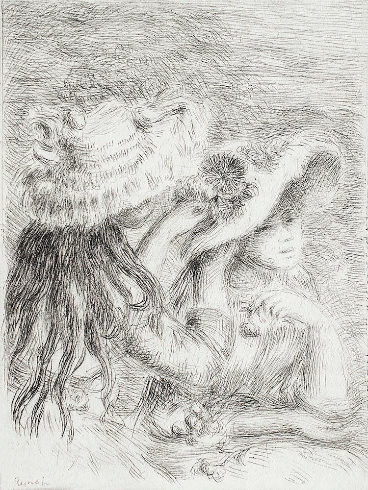 The Pinned Hat (1912), Pierre Auguste Renoir
