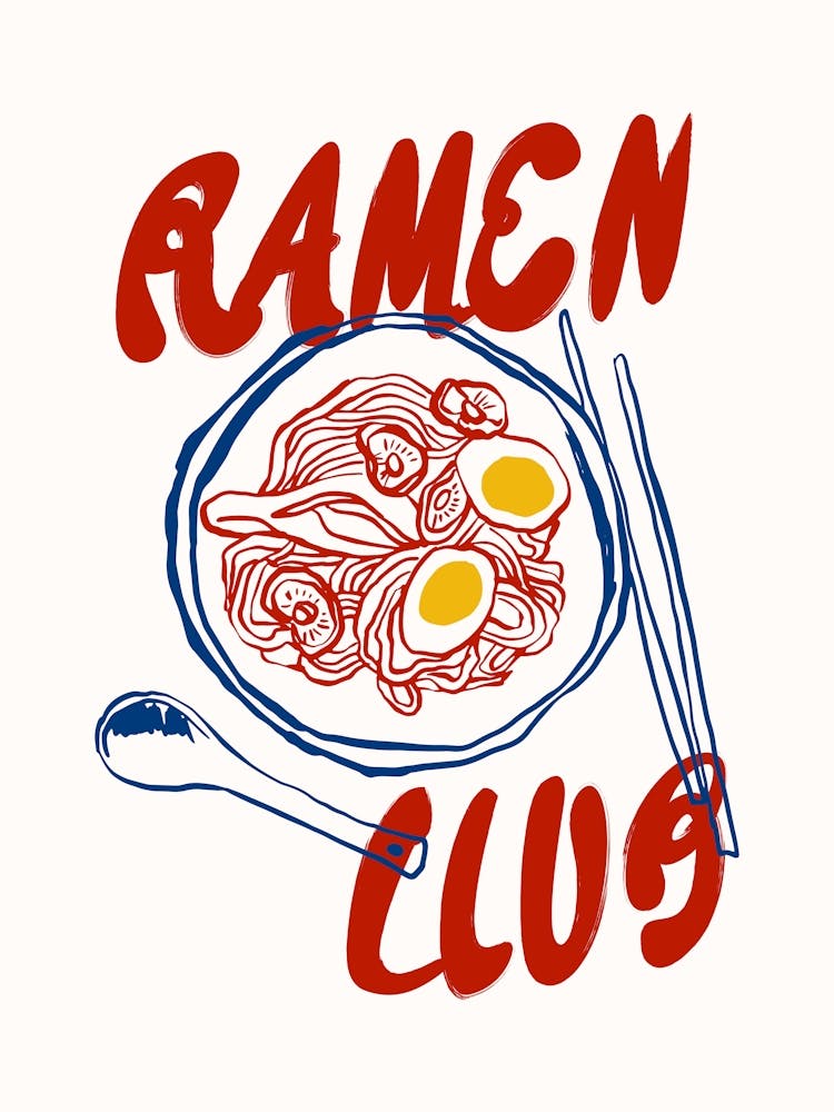 Ramen Club Poster