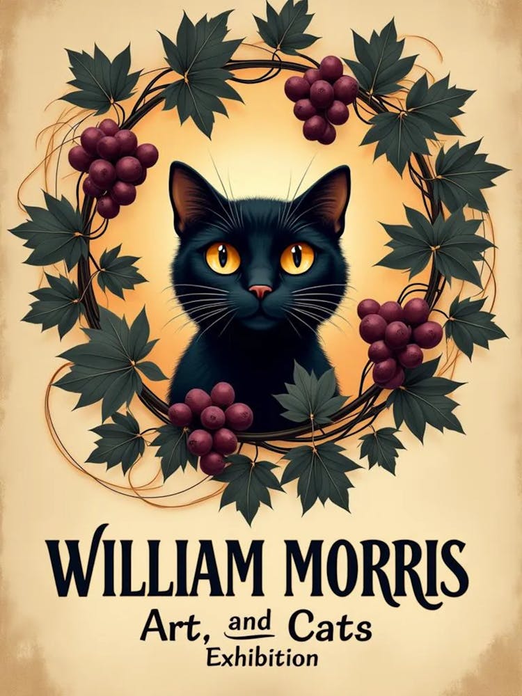 William Morris And Cats