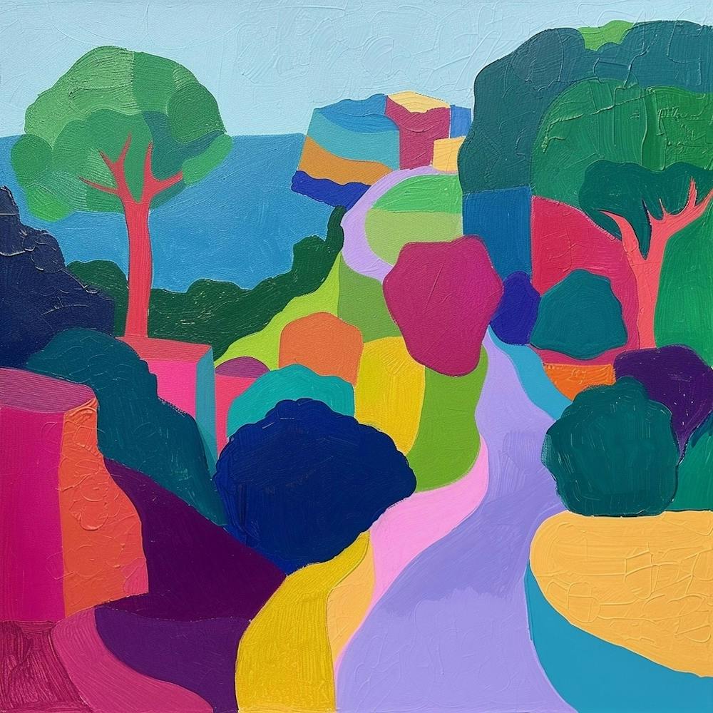 Abstract Park Collection Parc Des Buttes Chaumont Paris 1