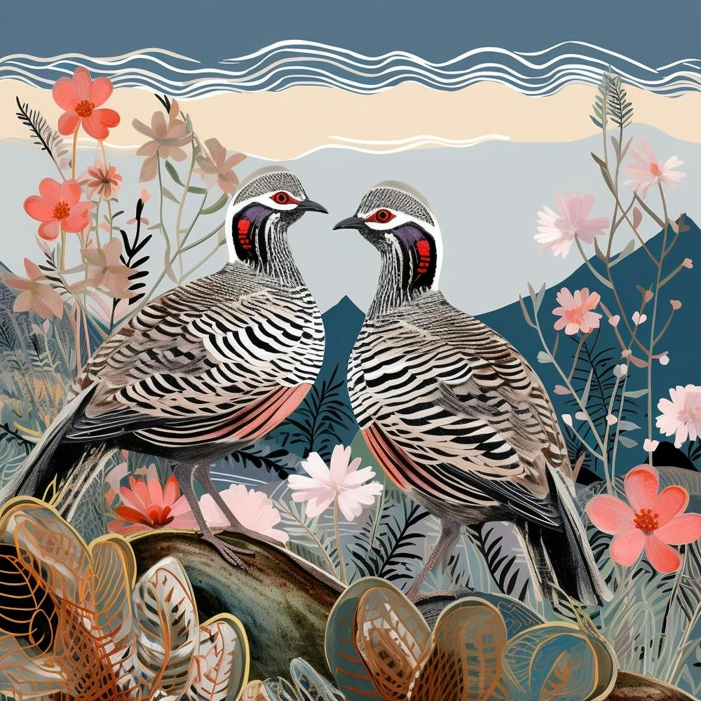 Bird In Nature Partridge 3