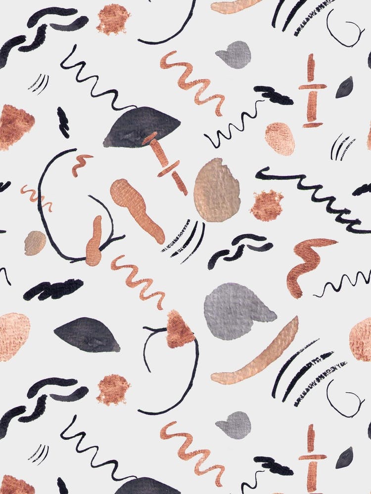 Watercolor Abstract Pattern