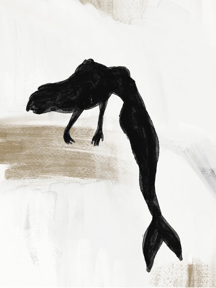 Abstract Neutral Mermaid