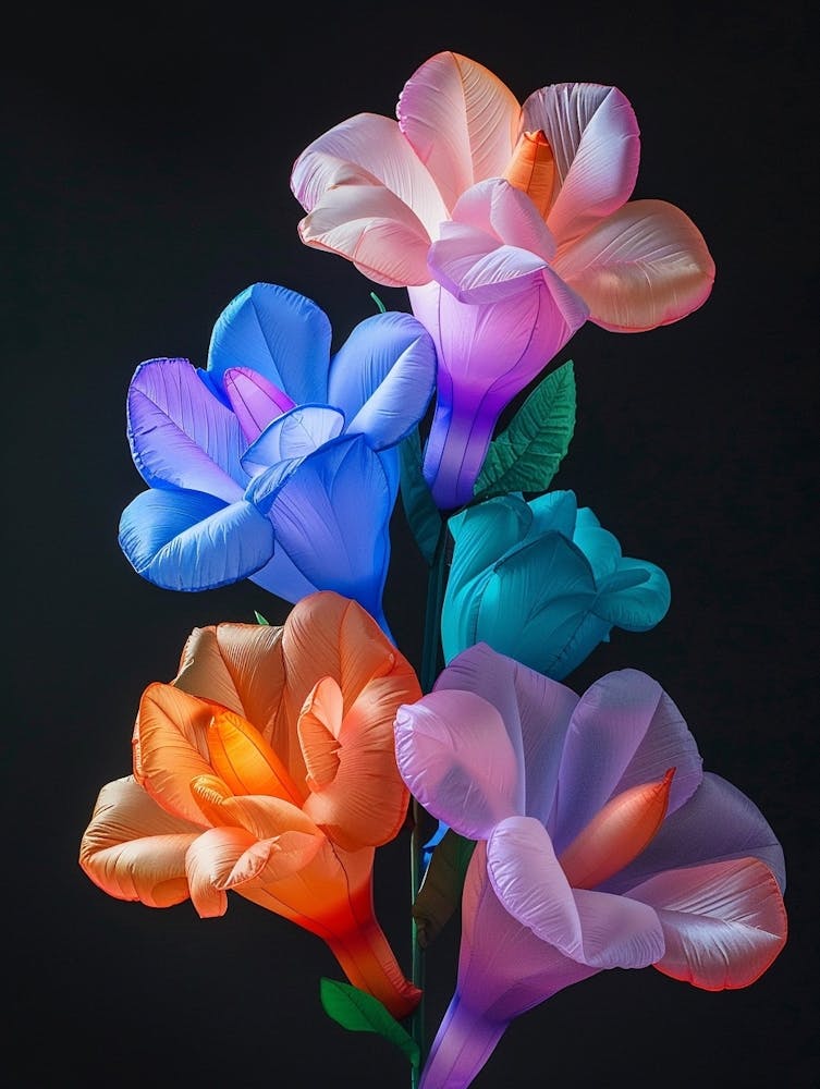 Bright Inflatable Flowers Aconitum 1