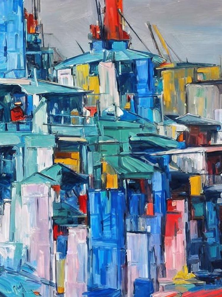 Port Of Haiphong Vietnam Abstract Block harbour