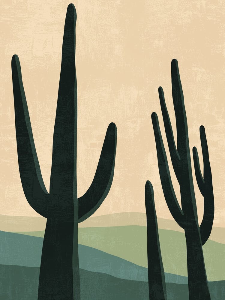 Cactus Print 1