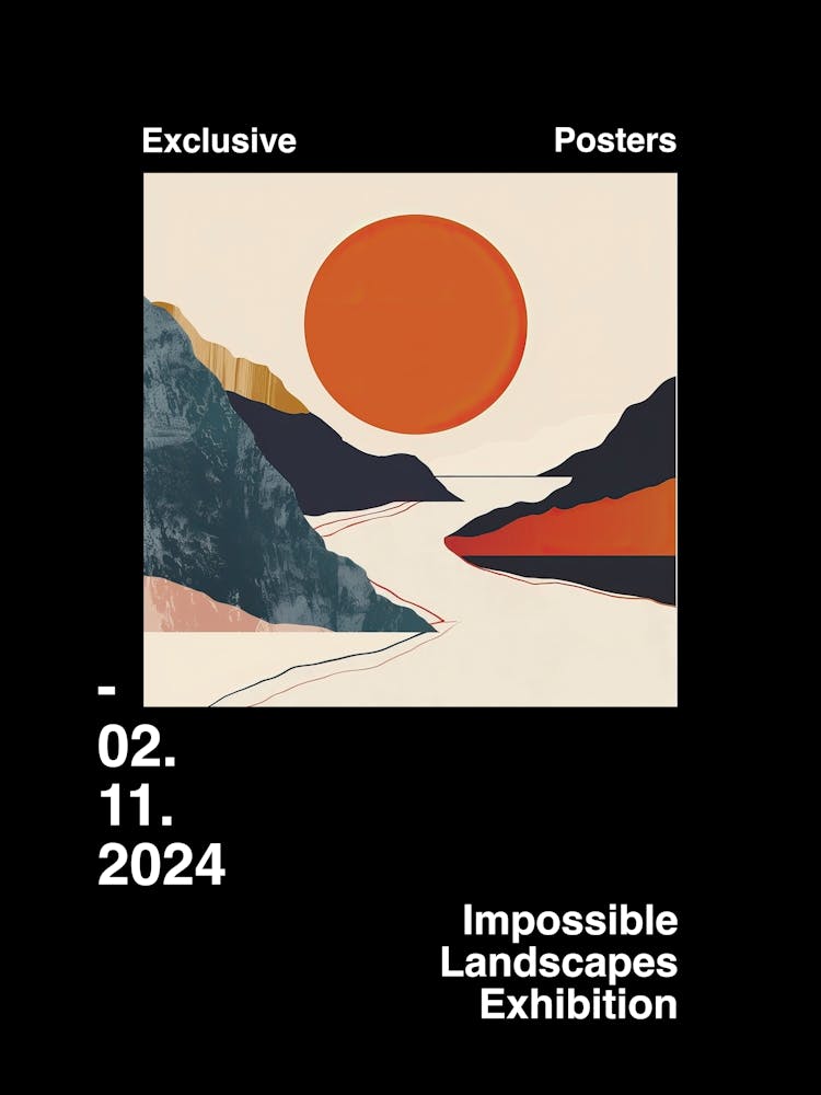 Impossible Landscapes Exhibition Archive Poster 6