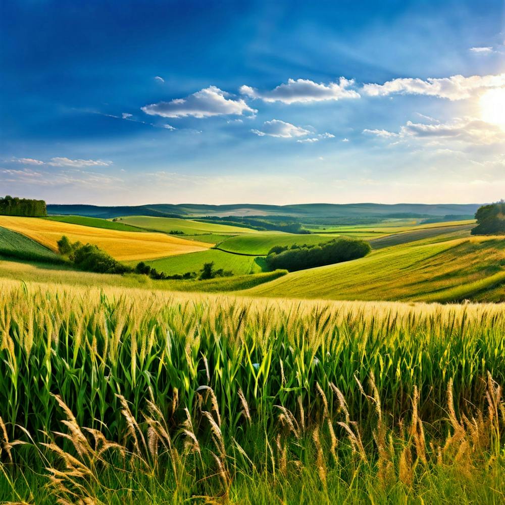 Grass German Cultivate Commercial Ecology Plant Sun Day Cultivated Scene Green Flying Pa (9)
