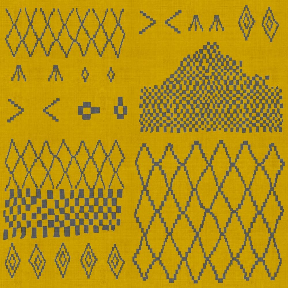 Moroccan Patchwork In Mustard