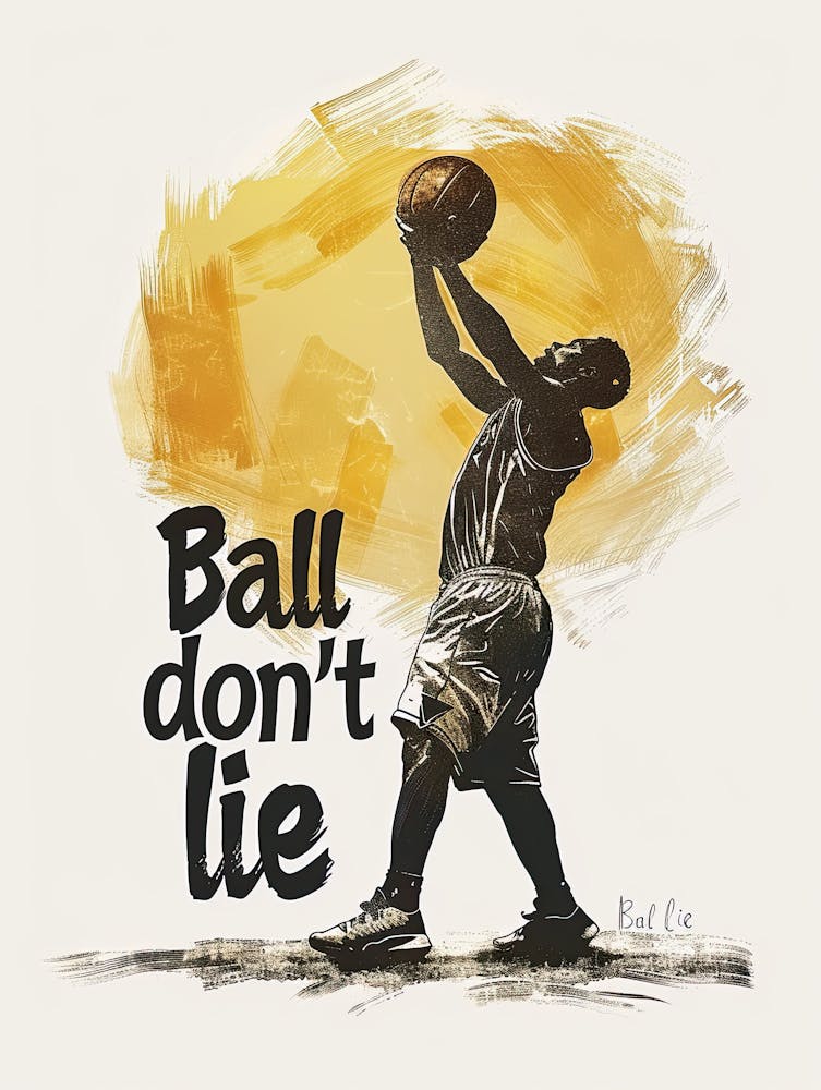 Ball Don'T Lie, Basketball Poster 17