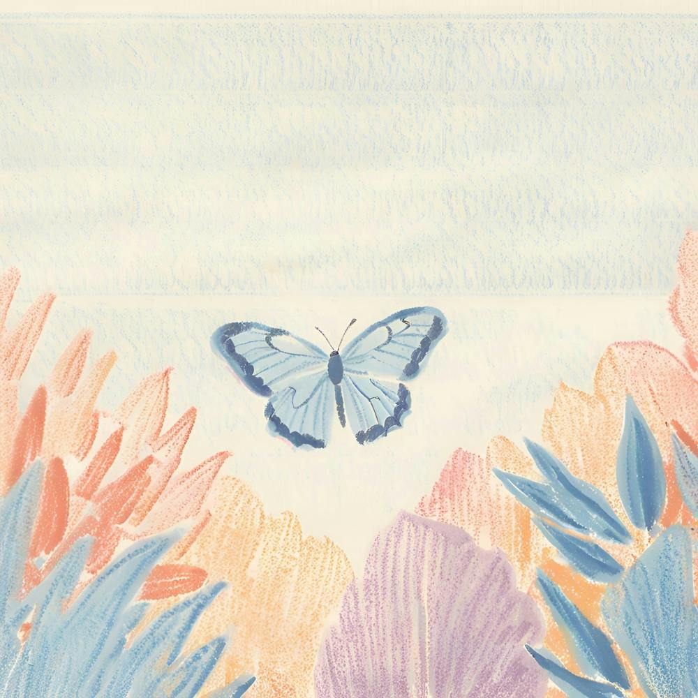 Blue Butterfly 5