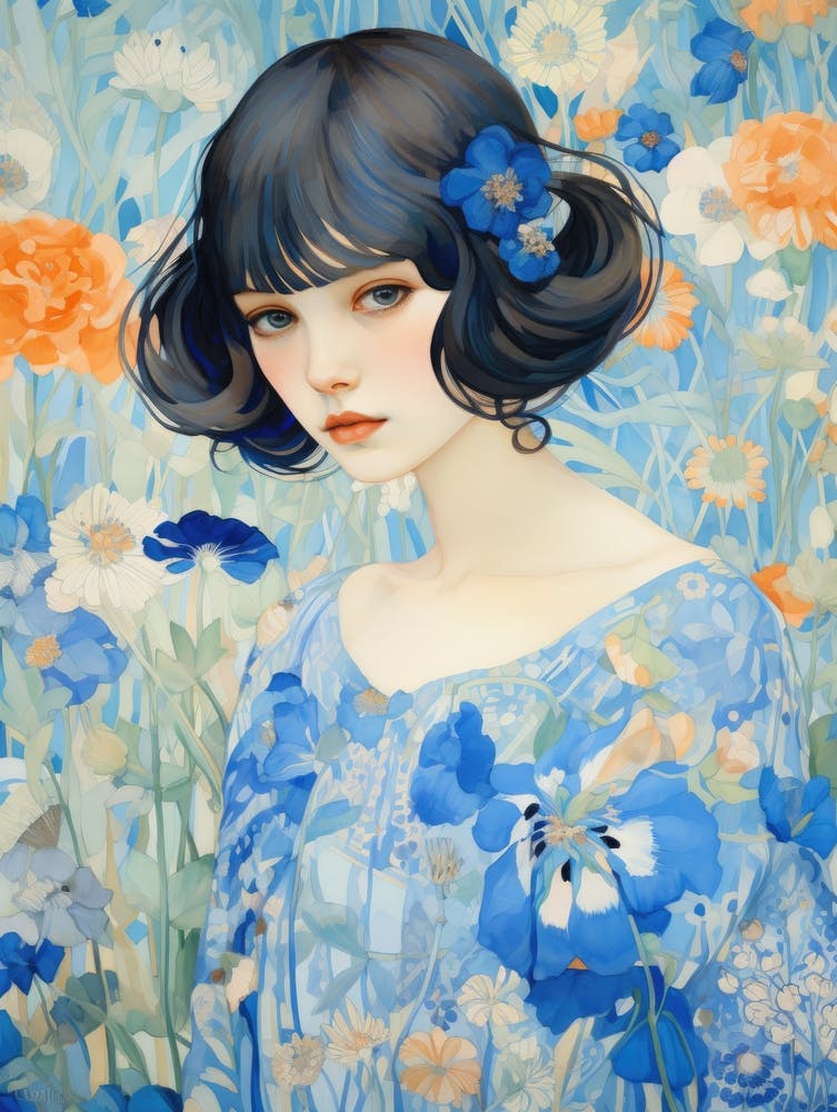 Blue Flowers 41