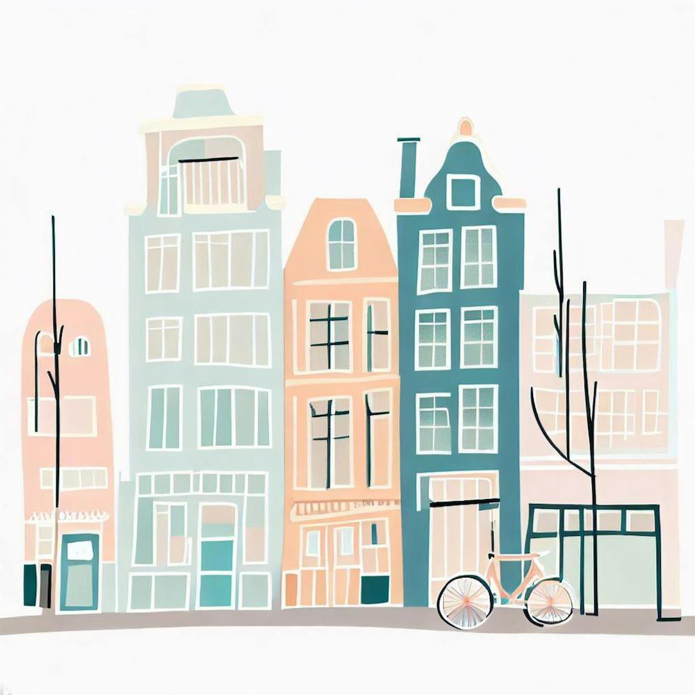 Amsterdam pastel